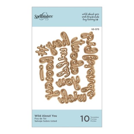 Spellbinders Snijmal Wild About You (S3-373)