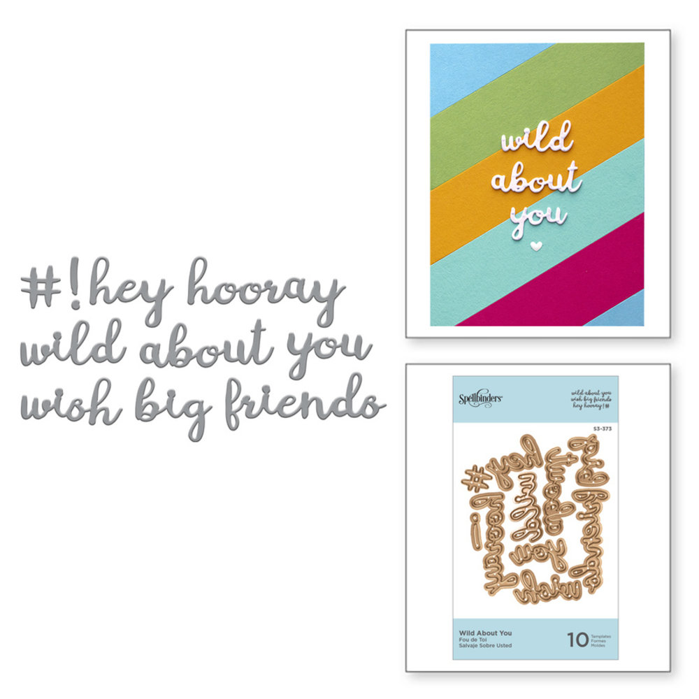Spellbinders Snijmal Wild About You (S3-373)
