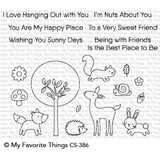 My Favorite Things Sweet Spring Friends Clear Stamps (CS-386)