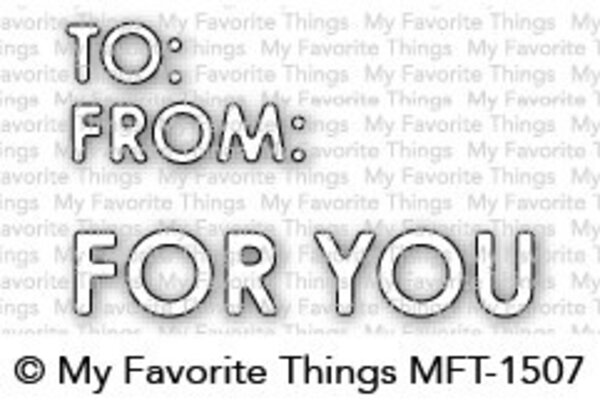 My Favorite Things Die-Namics Gifty Greetings (MFT-1507) My Favorite Things Die-Namics Gifty Greetings (MFT-1507)