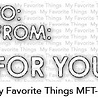 My Favorite Things Die-Namics Gifty Greetings (MFT-1507) My Favorite Things Die-Namics Gifty Greetings (MFT-1507)