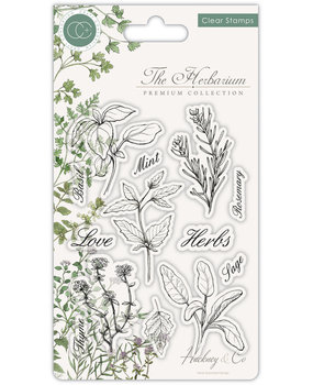 Craft Consortium The Herbarium Clear Stamps Herbs (CCSTMP011) Craft Consortium The Herbarium Clear Stamps Herbs (CCSTMP011)