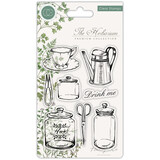 Craft Consortium The Herbarium Clear Stamps Utensils (CCSTMP012)