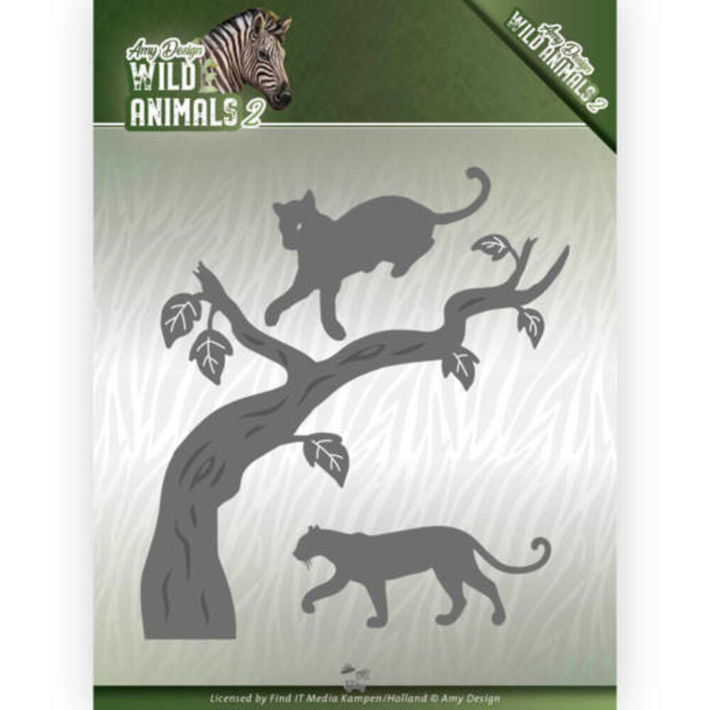 Amy Design Wild Animals 2 Panther Die (ADD10175) Amy Design Wild Animals 2 Panther Die (ADD10175)