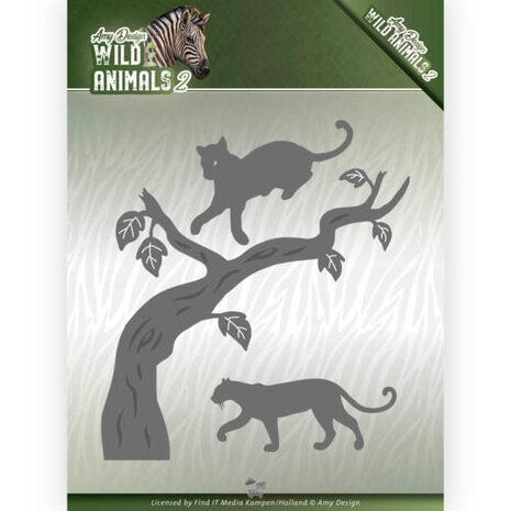Amy Design Wild Animals 2 Panther Die (ADD10175) Amy Design Wild Animals 2 Panther Die (ADD10175)