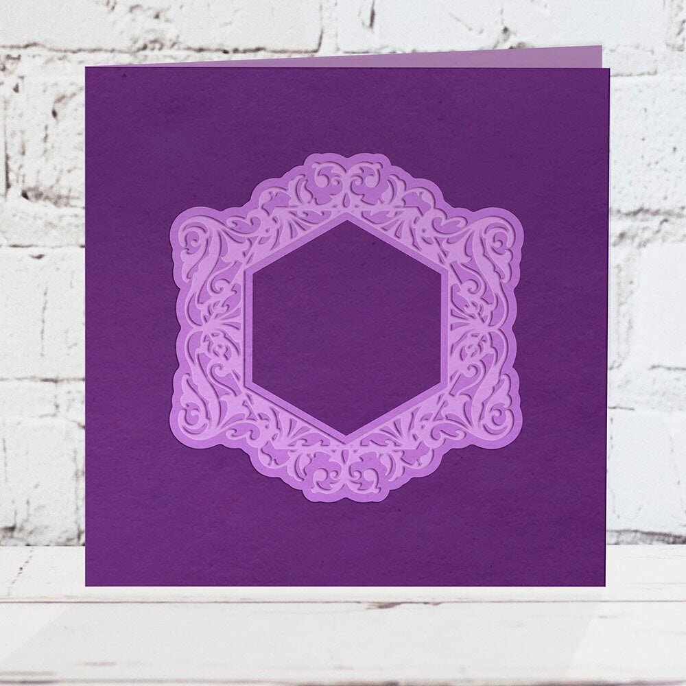 Gemini Vichy Frame Cut & Embossing Folder (GEM-CEF-VICF) Gemini Vichy Frame Cut & Embossing Folder (GEM-CEF-VICF)