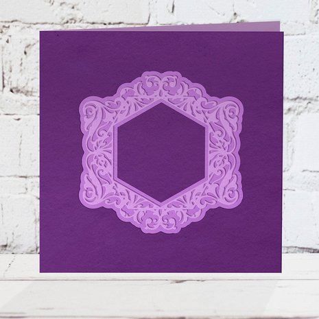 Gemini Vichy Frame Cut & Embossing Folder (GEM-CEF-VICF) Gemini Vichy Frame Cut & Embossing Folder (GEM-CEF-VICF)