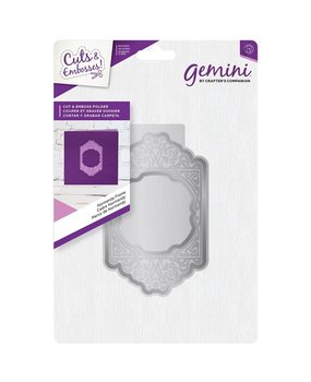 Gemini Normandy Frame Cut & Embossing Folder (GEM-CEF-NORF)