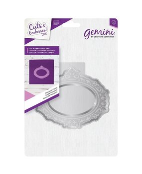 Gemini Provence Frame Cut & Embossing Folder (GEM-CEF-PROF) Gemini Provence Frame Cut & Embossing Folder (GEM-CEF-PROF)