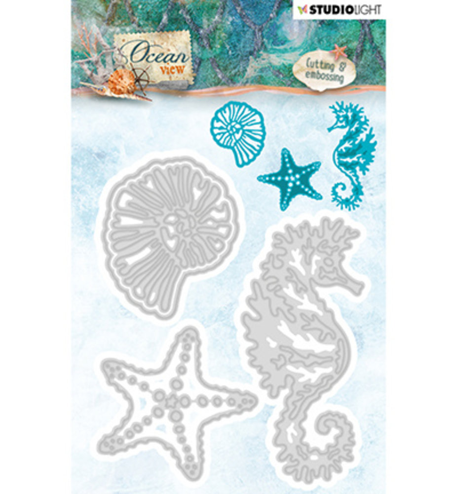 Studio Light Ocean View Snij- & Embossing Mal (STENCILOV191) Studio Light Ocean View Snij- & Embossing Mal (STENCILOV191)