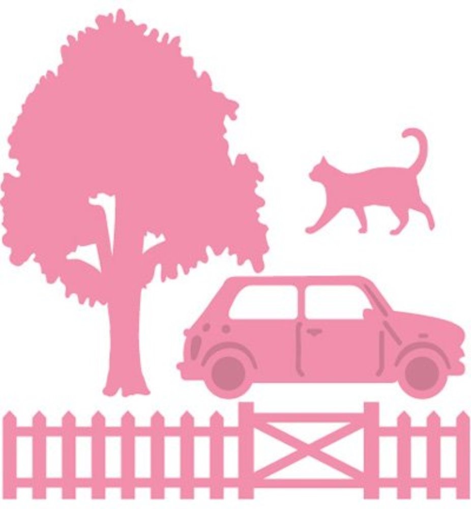 Marianne Design Collectable Village Decoration Set (COL1383)