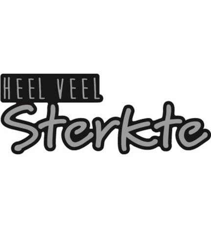 Marianne Design Craftable Heel Veel Sterkte (CR1312) Marianne Design Craftable Heel Veel Sterkte (CR1312)
