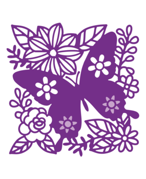 Gemini Silhouette Butterfly Papercraft Die (GEM-MD-ELE-SBUT)