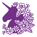 Gemini Silhouette Unicorn Papercraft Die (GEM-MD-ELE-SUNI)