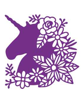 Gemini Silhouette Unicorn Papercraft Die (GEM-MD-ELE-SUNI) Gemini Silhouette Unicorn Papercraft Die (GEM-MD-ELE-SUNI)