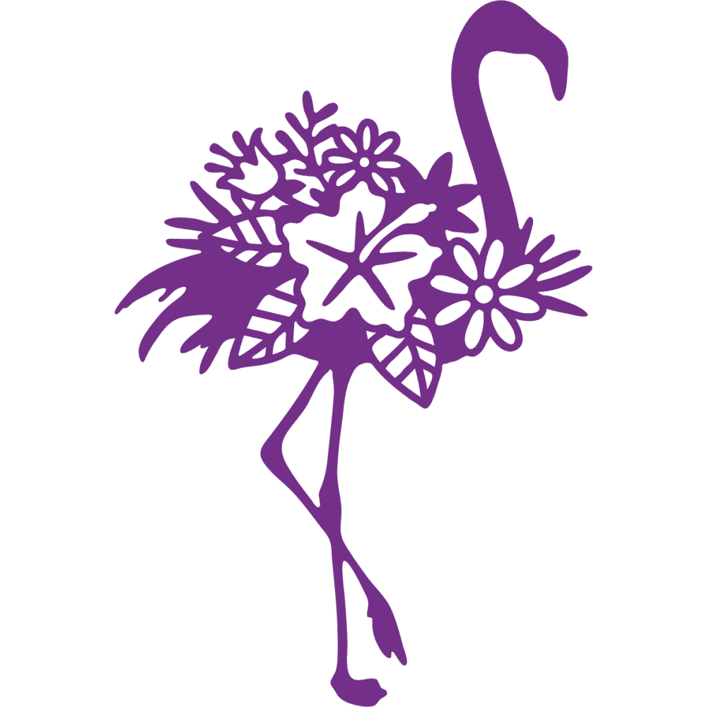 Gemini Silhouette Flamingo Papercraft Die (GEM-MD-ELE-SFLAM)