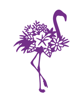Gemini Silhouette Flamingo Papercraft Die (GEM-MD-ELE-SFLAM)