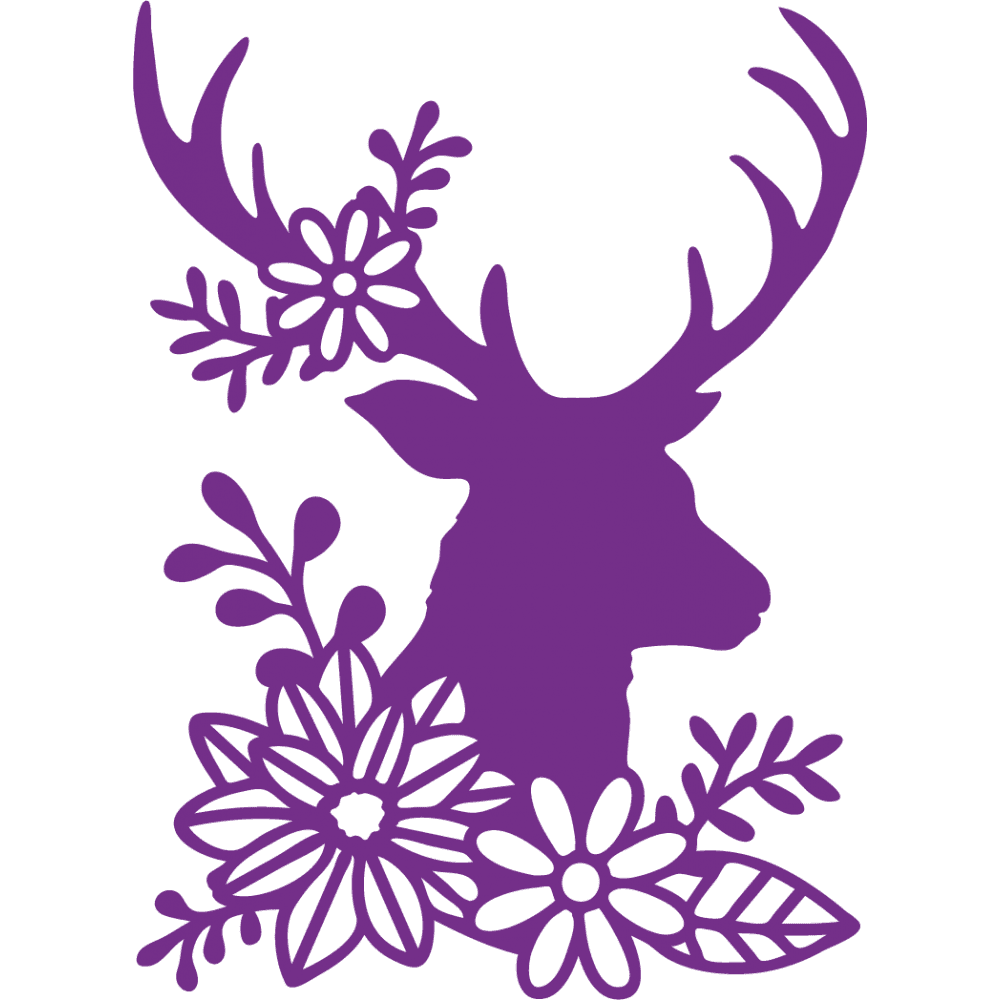 Gemini Silhouette Stag Papercraft Die (GEM-MD-ELE-SSTAG) Gemini Silhouette Stag Papercraft Die (GEM-MD-ELE-SSTAG)