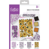 Crafter's Companion Bees in the Border Background Layering Stamps (CC-ST-CA-BKBEE)