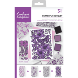 Crafter's Companion Butterfly Bouquet Background Layering Stamps (CC-ST-CA-BKBUT)