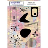 IndigoBlu Mid Mot 1 A5 Rubber Stamp (IND0523)