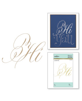 Spellbinders Hi Hot Foil Plate (GLP-102) Spellbinders Hi Hot Foil Plate (GLP-102)