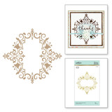 Spellbinders Petite Looking Glass Frame Hot Foil Plate (GLP-126)