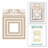 Spellbinders Crowned Rimmed Squares Hot Foil Plate (GLP-127) Spellbinders Crowned Rimmed Squares Hot Foil Plate (GLP-127)