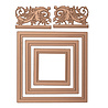 Spellbinders Crowned Rimmed Squares Hot Foil Plate (GLP-127) Spellbinders Crowned Rimmed Squares Hot Foil Plate (GLP-127)