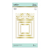 Spellbinders Crowned Rimmed Squares Hot Foil Plate (GLP-127) Spellbinders Crowned Rimmed Squares Hot Foil Plate (GLP-127)