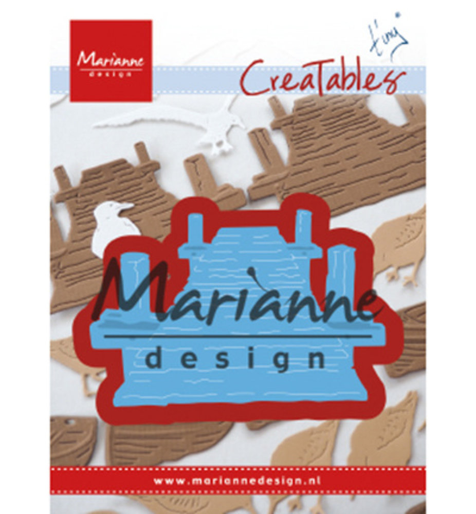 Marianne Design Creatable Tiny's Beach Jetty (LR0597) Marianne Design Creatable Tiny's Beach Jetty (LR0597)