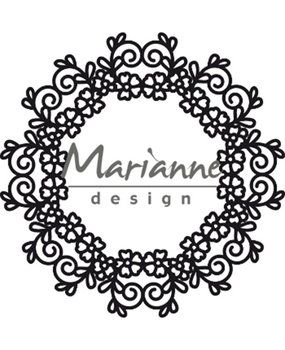 Marianne Design Craftable Floral Doily (CR1470)
