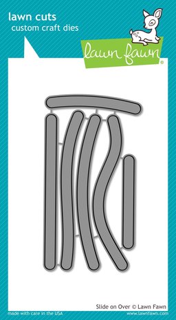 Lawn Fawn Slide on Over Dies (LF1202)