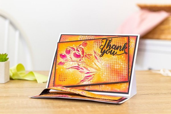 Gemini Rose Hip 3D Embossing Folder & Stencil (GEM-EF5-3D-ROHI) Gemini Rose Hip 3D Embossing Folder & Stencil (GEM-EF5-3D-ROHI)