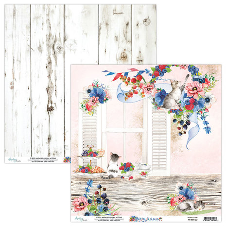 Mintay Berrylicious 12x12 Inch Scrapbooking Paper Set (MT-BER-07) Mintay Berrylicious 12x12 Inch Scrapbooking Paper Set (MT-BER-07)