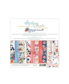 Mintay Berrylicious 6x6 Inch Scrapbooking Paper Pad (MT-BER-08)