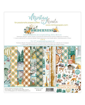 Mintay Wilderness 12x12 Inch Scrapbooking Paper Set (MT-WIL-07) Mintay Wilderness 12x12 Inch Scrapbooking Paper Set (MT-WIL-07)