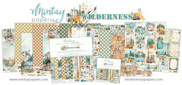 Mintay Wilderness 6x6 Inch Scrapbooking Paper Pad (MT-WIL-08)