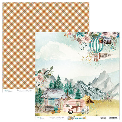 Mintay Wilderness 6x6 Inch Scrapbooking Paper Pad (MT-WIL-08)