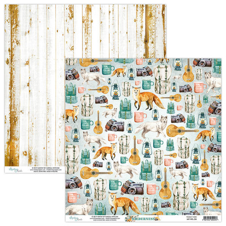 Mintay Wilderness 6x6 Inch Scrapbooking Paper Pad (MT-WIL-08)