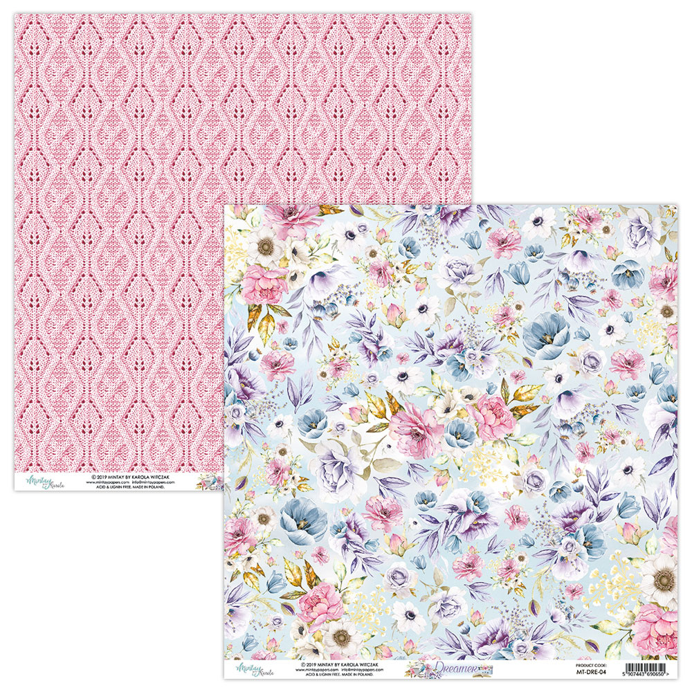 Mintay Dreamer 6x6 Inch Scrapbooking Paper Pad (MTDRE08) Paperpads.nl