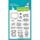 Lawn Fawn Say What? Pets Clear Stamps (LF1962)