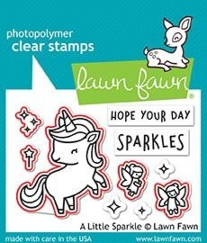 Lawn Fawn A Little Sparkle Clear Stamps (LF1818) Lawn Fawn A Little Sparkle Clear Stamps (LF1818)