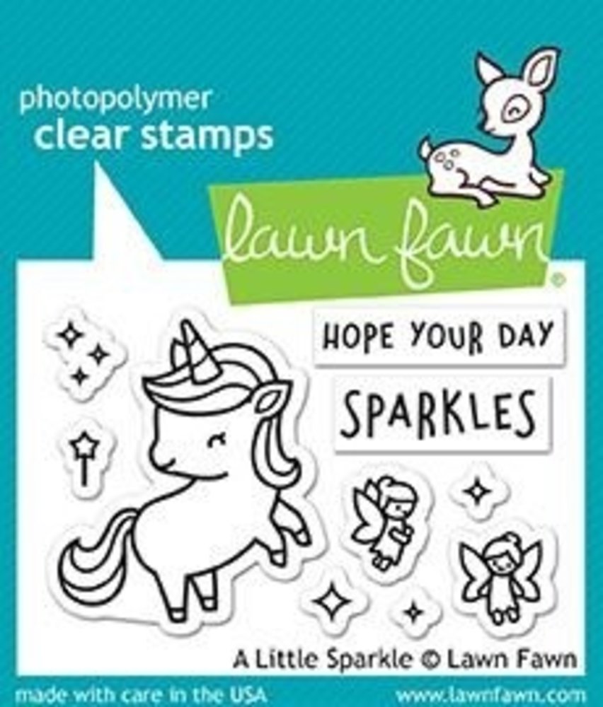 Lawn Fawn A Little Sparkle Clear Stamps (LF1818) Lawn Fawn A Little Sparkle Clear Stamps (LF1818)