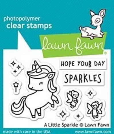 Lawn Fawn A Little Sparkle Clear Stamps (LF1818) Lawn Fawn A Little Sparkle Clear Stamps (LF1818)