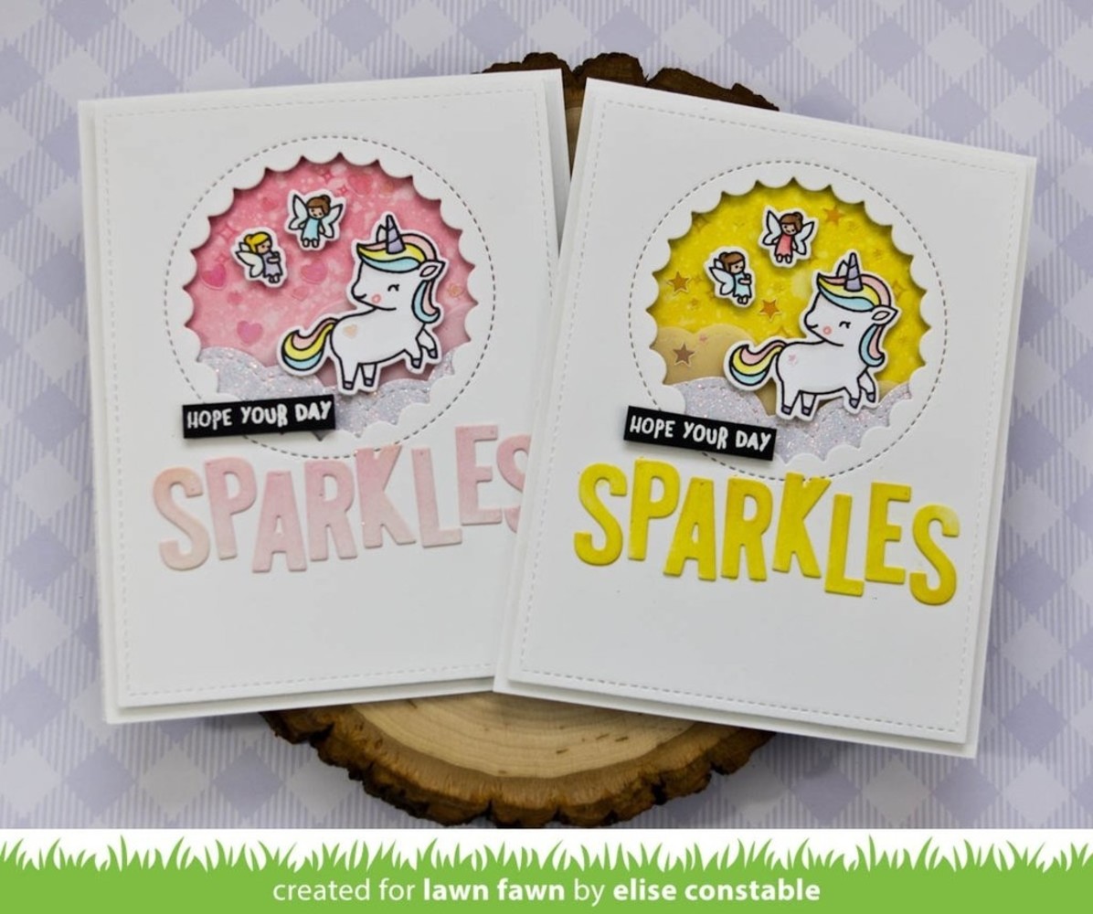 Lawn Fawn A Little Sparkle Clear Stamps (LF1818) Lawn Fawn A Little Sparkle Clear Stamps (LF1818)