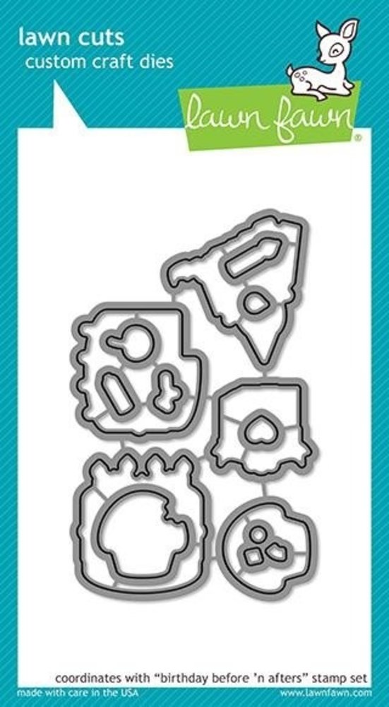 Lawn Fawn Birthday Before 'n Afters Dies (LF1959)