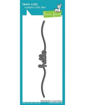 Lawn Fawn Hello Border Dies (LF1982) Lawn Fawn Hello Border Dies (LF1982)