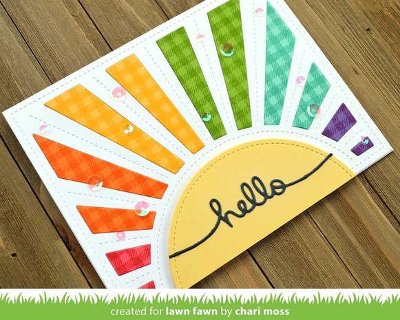 Lawn Fawn Hello Border Dies (LF1982) Lawn Fawn Hello Border Dies (LF1982)