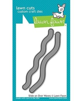 Lawn Fawn Slide on Over Waves Dies (LF1985)